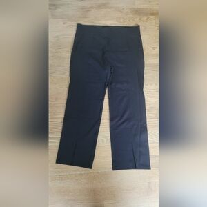 Brass Clothing Split Front Ponte Pants